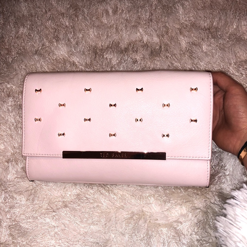 Ted Baker Pink Bow Clutch (limited edition)